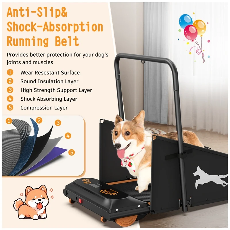 Dog Treadmill – 2.5 HP with Programs and LED Display - Image 9