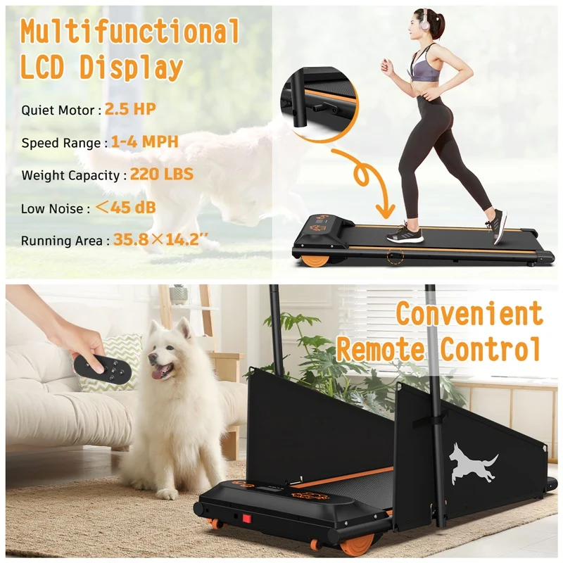 Dog Treadmill – 2.5 HP with Programs and LED Display - Image 5