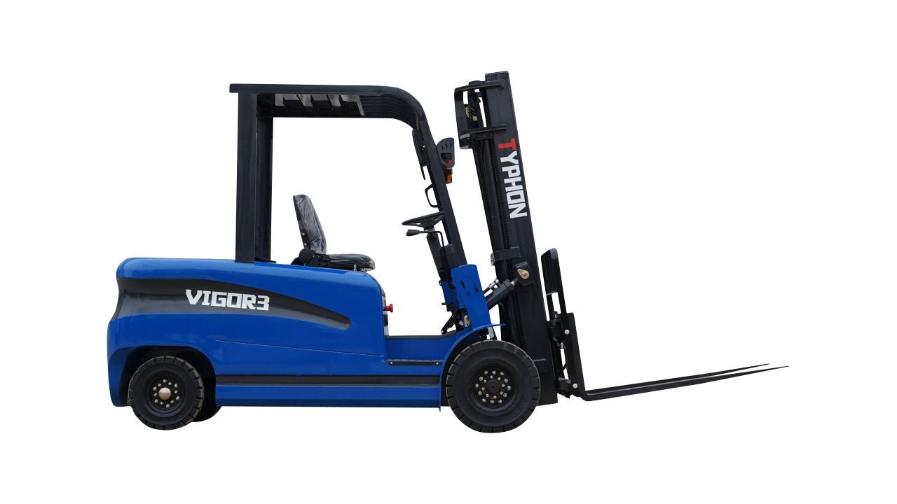 2025 TYPHON VIGOR 3.0 Blue 3 Ton Electric Forklift - Image 2