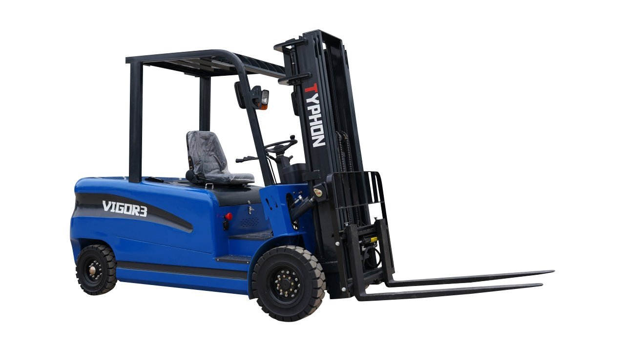 2025 TYPHON VIGOR 3.0 Blue 3 Ton Electric Forklift - Image 3