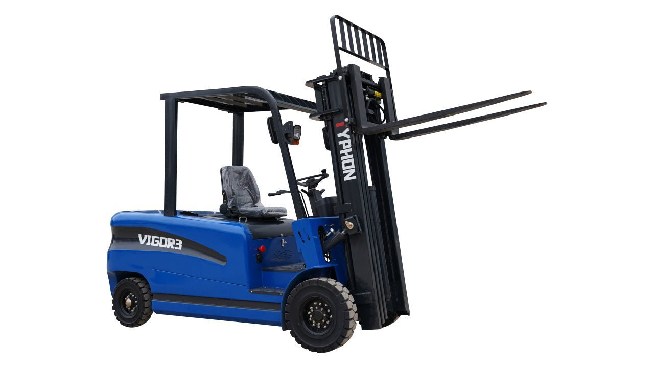 2025 TYPHON VIGOR 3.0 Blue 3 Ton Electric Forklift - Image 4