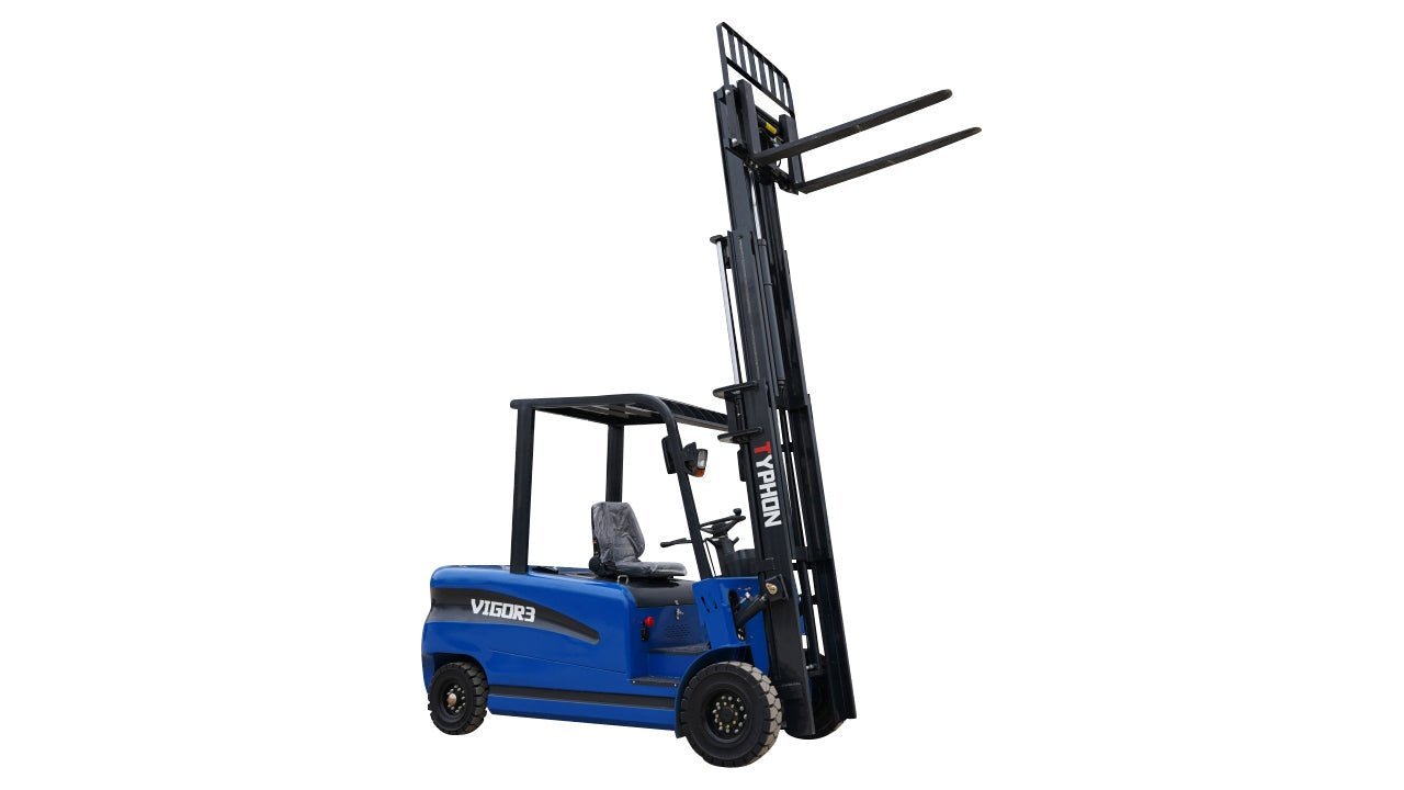 2025 TYPHON VIGOR 3.0 Blue 3 Ton Electric Forklift - Image 8