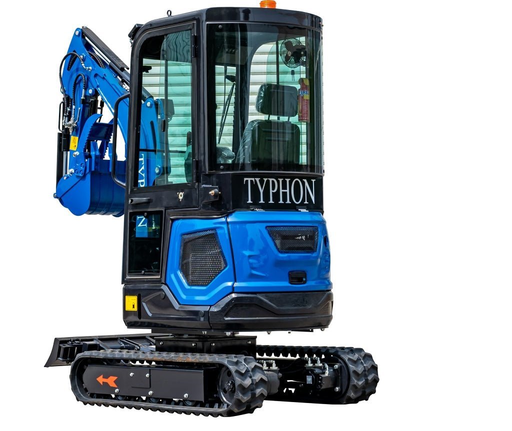 TYPHON 18 FLEX PRO 1.8 Ton Mini Excavator 12 attachments - Image 7