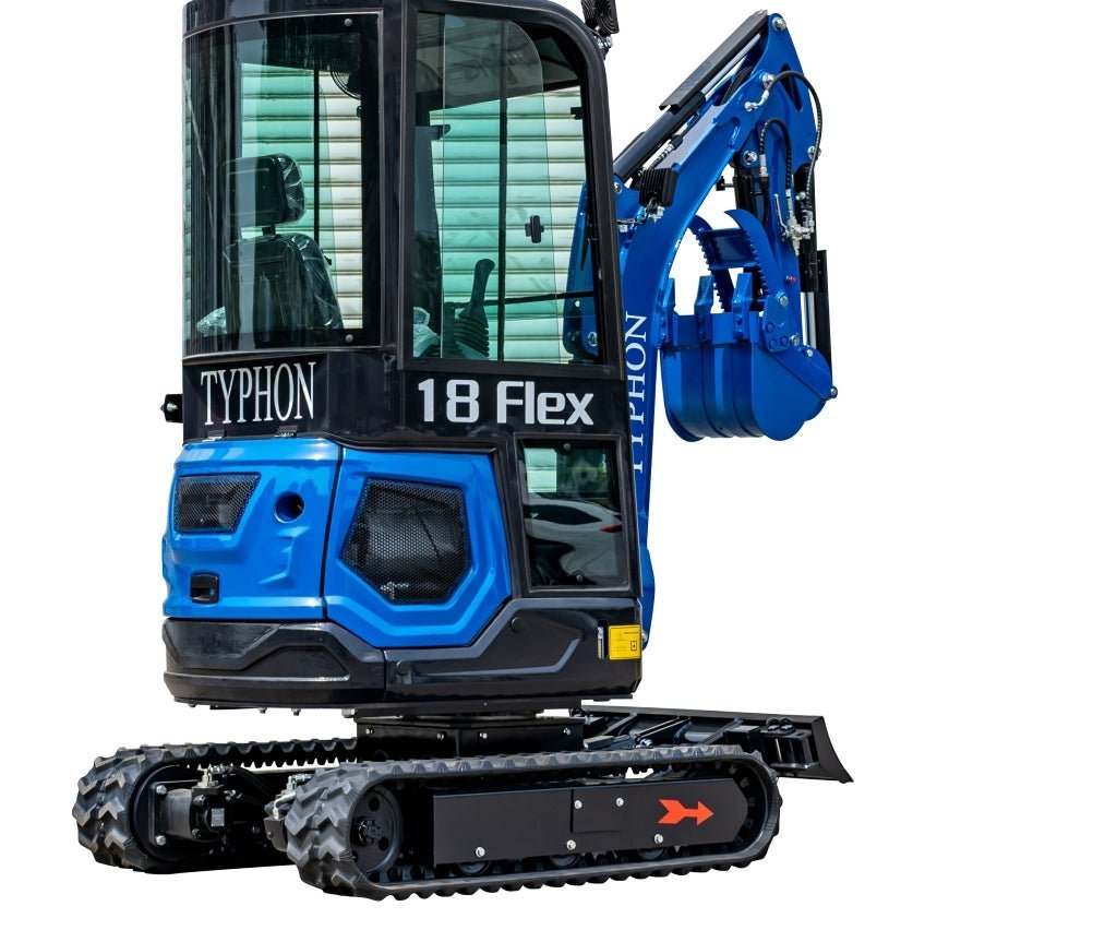 TYPHON 18 FLEX PRO 1.8 Ton Mini Excavator 12 attachments - Image 14