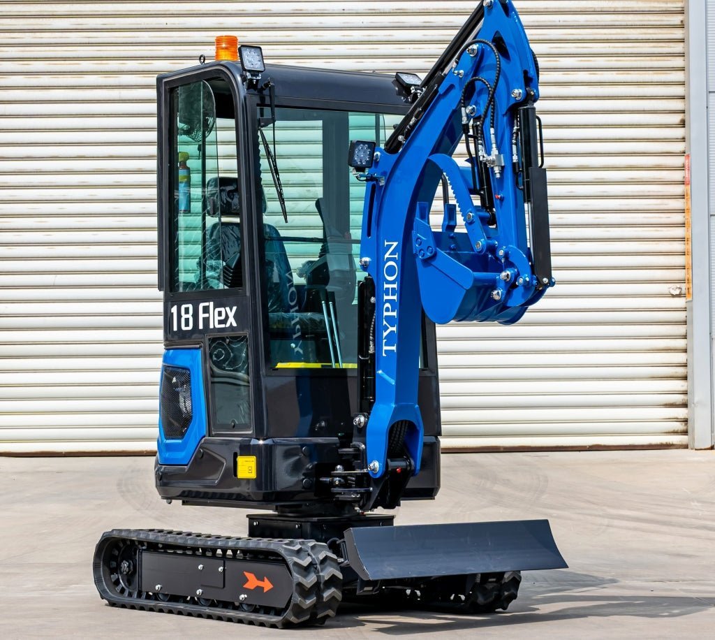 TYPHON 18 FLEX PRO 1.8 Ton Mini Excavator 12 attachments - Image 35