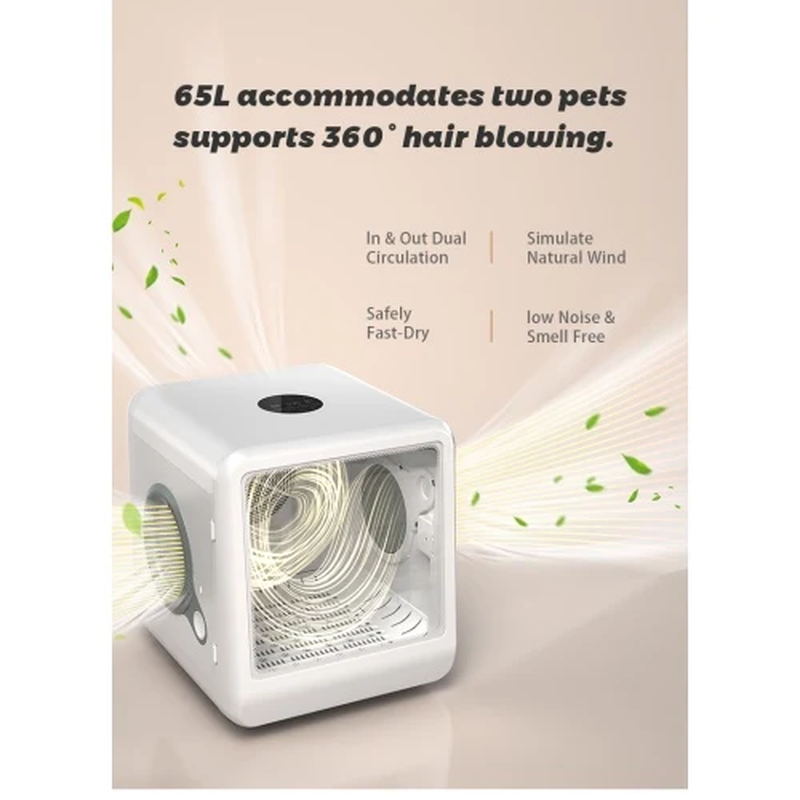 Pet Dryer Room – Automatic Hot & Cold Air, 3 Speeds - Image 7