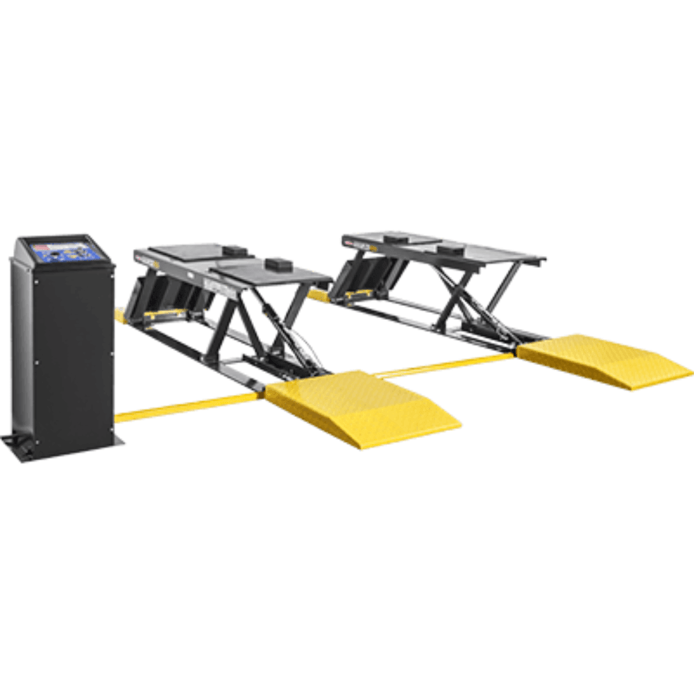 P-9000LT Low-Rise Pit-Style Lift – 9,000 lb. Capacity