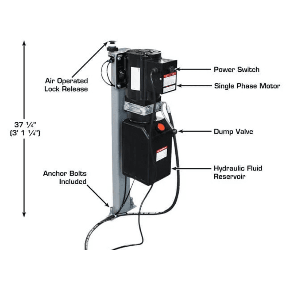 6,000-lb. Capacity / Low-Rise Lift / Portable - Image 3