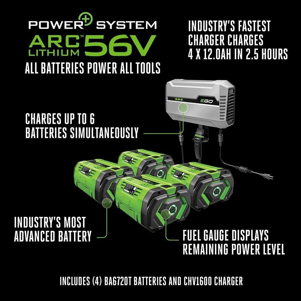 EGO POWER+ 42 in Z6 Zero Turn Mower with e-STEER ZT4205S - Image 3