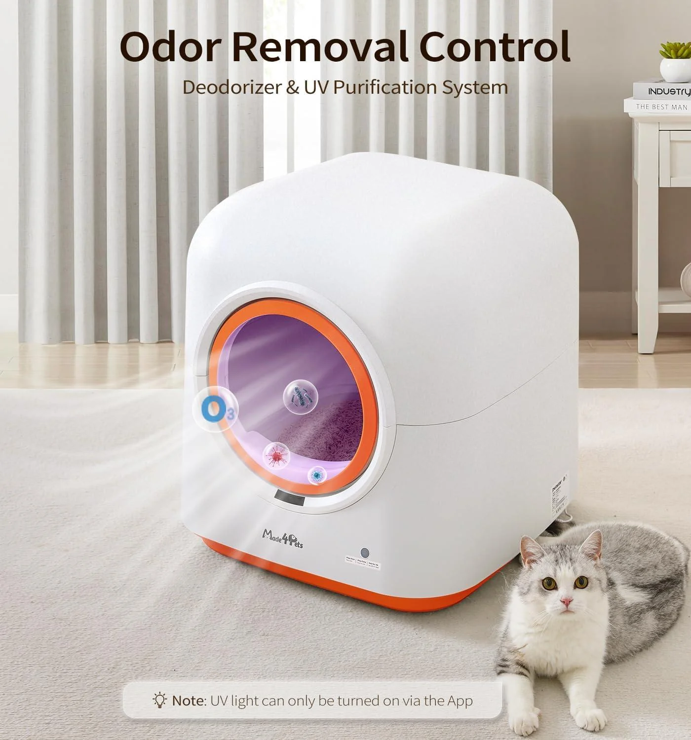 Automatic Self-Cleaning Cat Litter Box – Smart Odor Control & Health Tracking - Image 4