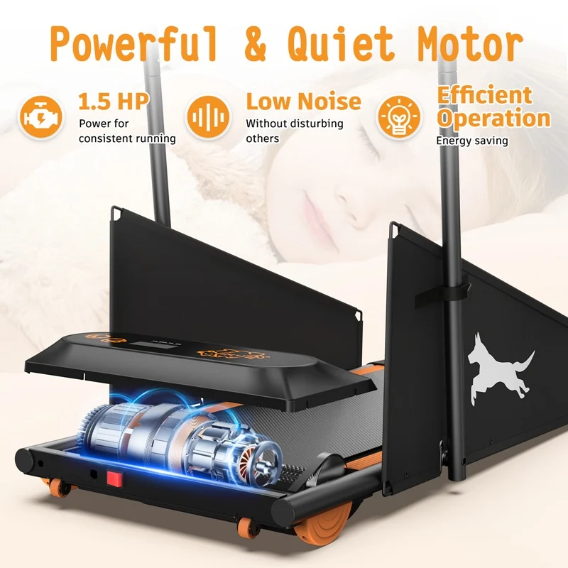 Dog Treadmill – 2.5 HP with Programs and LED Display - Image 8